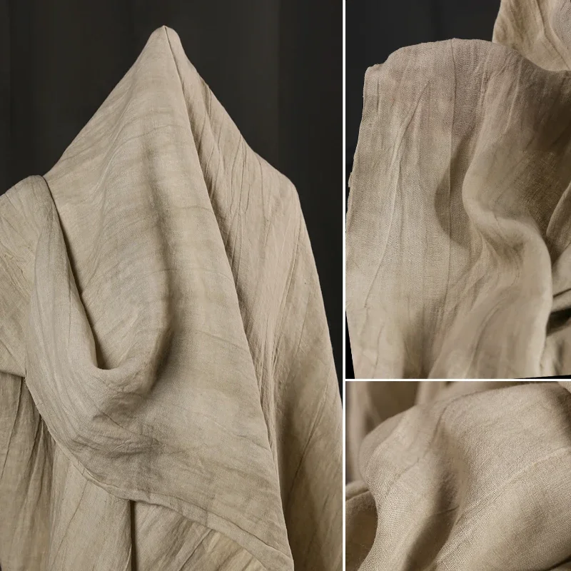 Оригинальный бежевый Восстановленный винтажный художественный кардиган