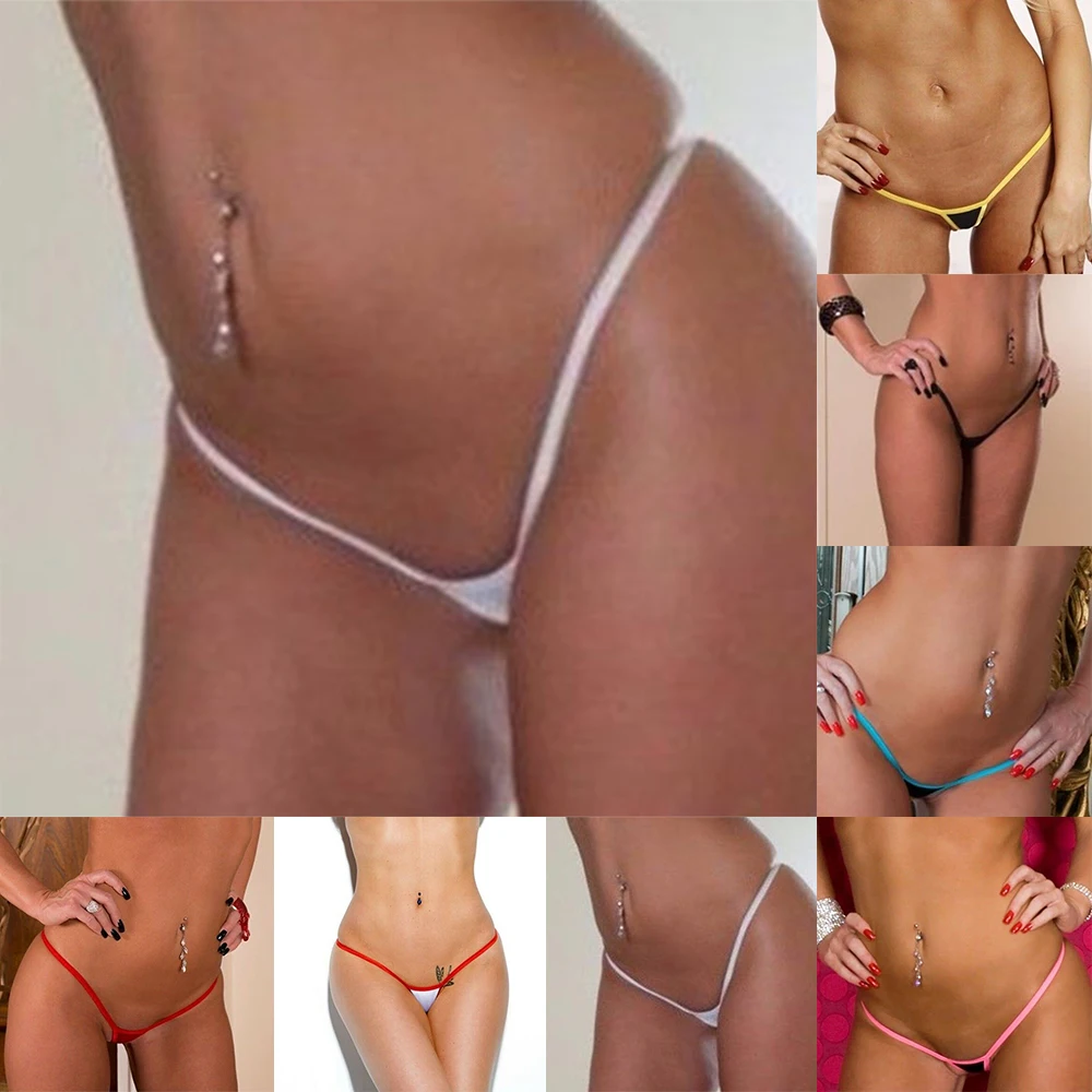 

Sexy Women Low Rise Thong G-String Panties Briefs Underwear Thong Lingerie Polyester Height 155-172cm Weight Less Than 58kg