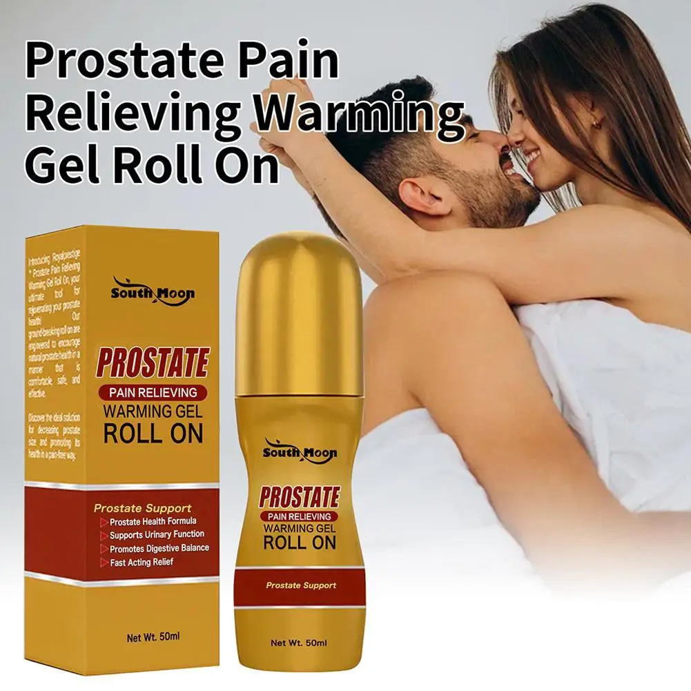 

50ml Prostate Ointment Roll-On Gel Relief Male Prostate Discomfort Prostatitis Recovery Treatment Men Private Parts Health Care