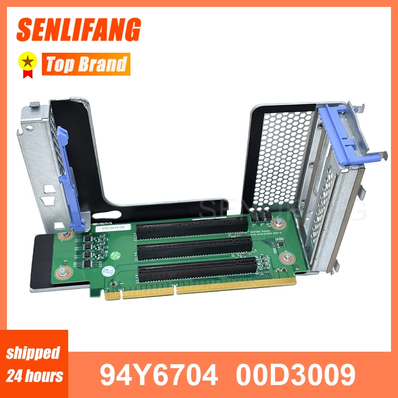 Плата расширения с железной рамой в сборе 94Y6704 00D3009 для IBM X3650 M4 PCIE X16