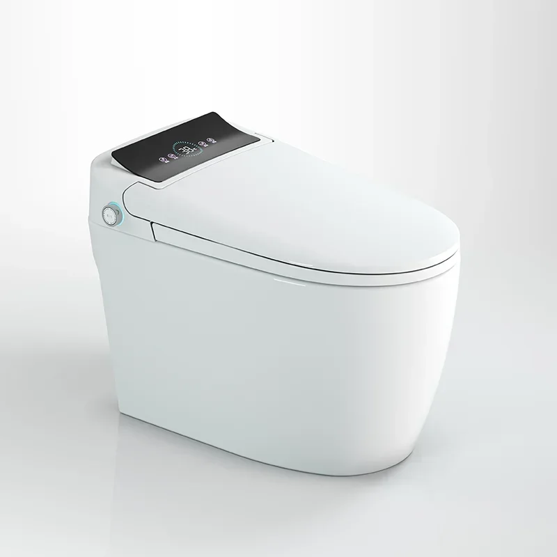 Туалет для ванной комнаты цельный табурет экономия воды электрическое сиденье с