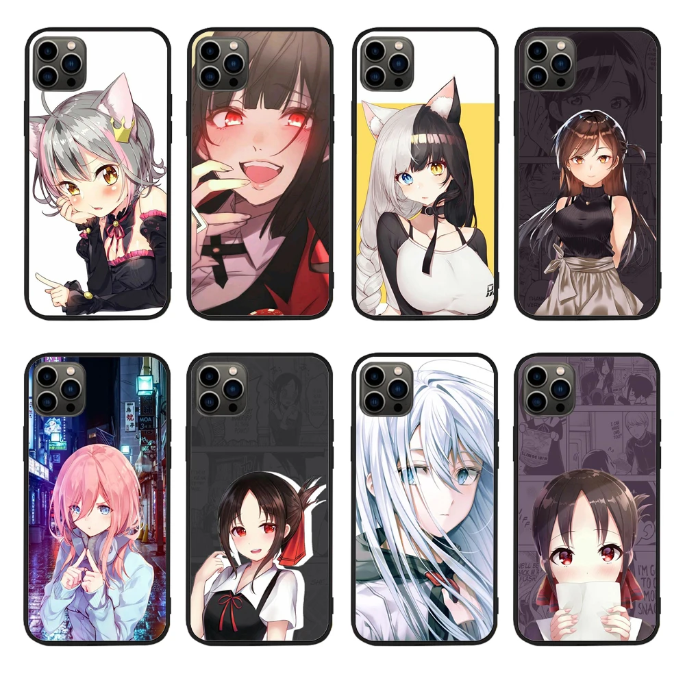 

Anime Girl Hentai Harajuku Phone Case For iphone 13PRO 12 11PROMAX 11 X XS XR XSMAX 6 plus 7 7Plus 8 8Plus Cover