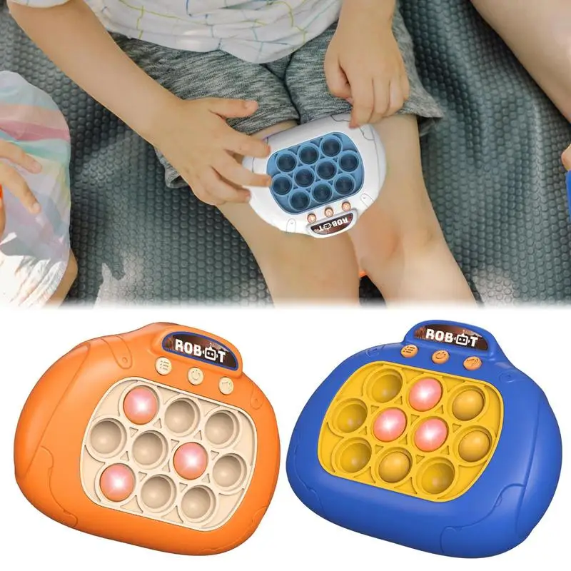 

Popping Games For Kids Fun Gifts Pinch Sensory Quick Push Handle Game Educational Puzzle Toy Parent-child Friends Interaction