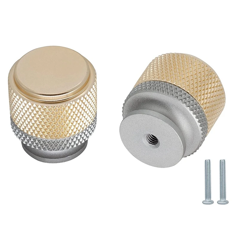 

Aluminum Knobs Pretty For Cabinet Handles Cupboard Dresser Drawer Pull Oxidation Knob Drawer Knob Knurled Kitchen Cabinet Knobs