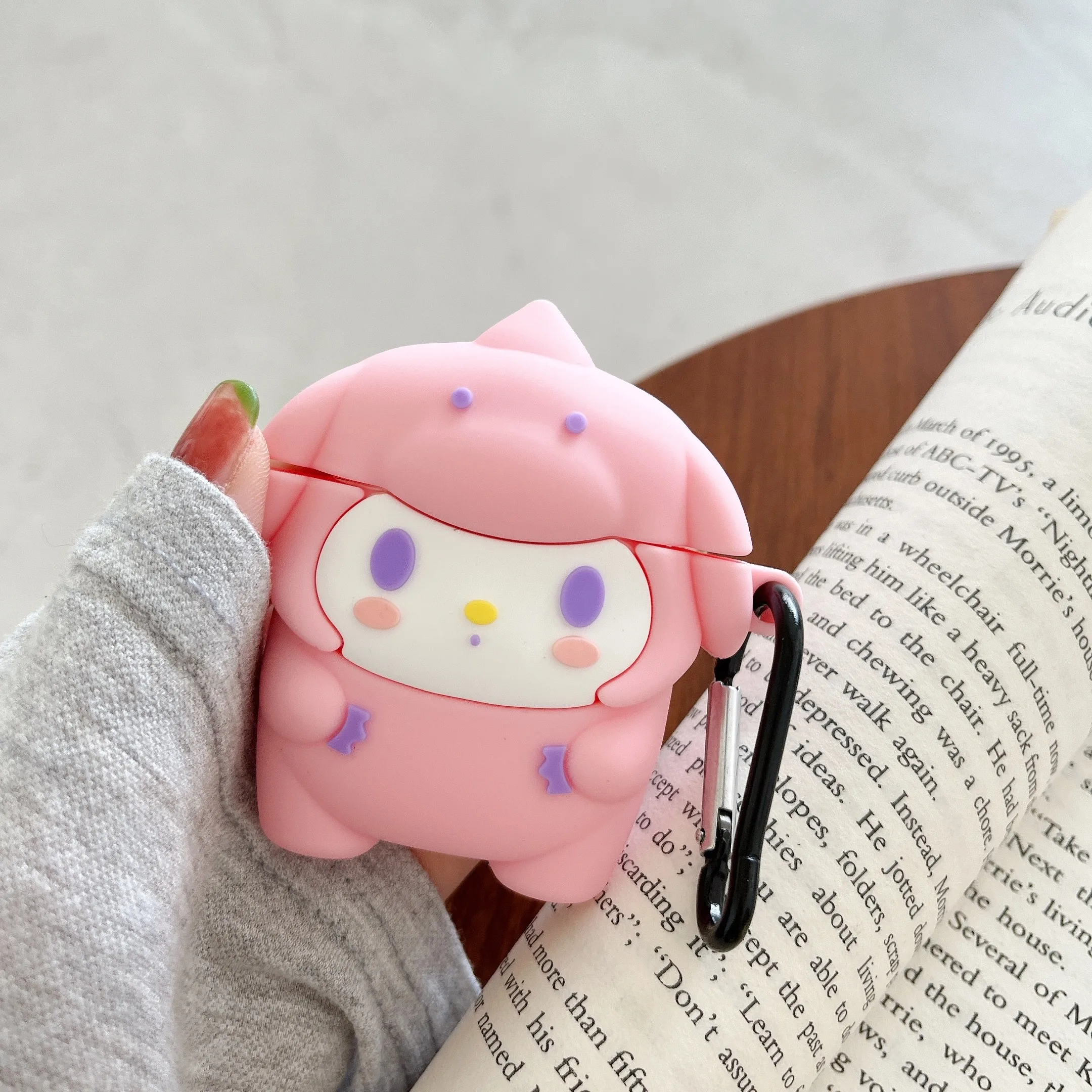 

3D мультфильм для Apple Airpods Pro чехол силиконовый чехол милый чехол для наушников для AirPods 1 2 чехол для наушников