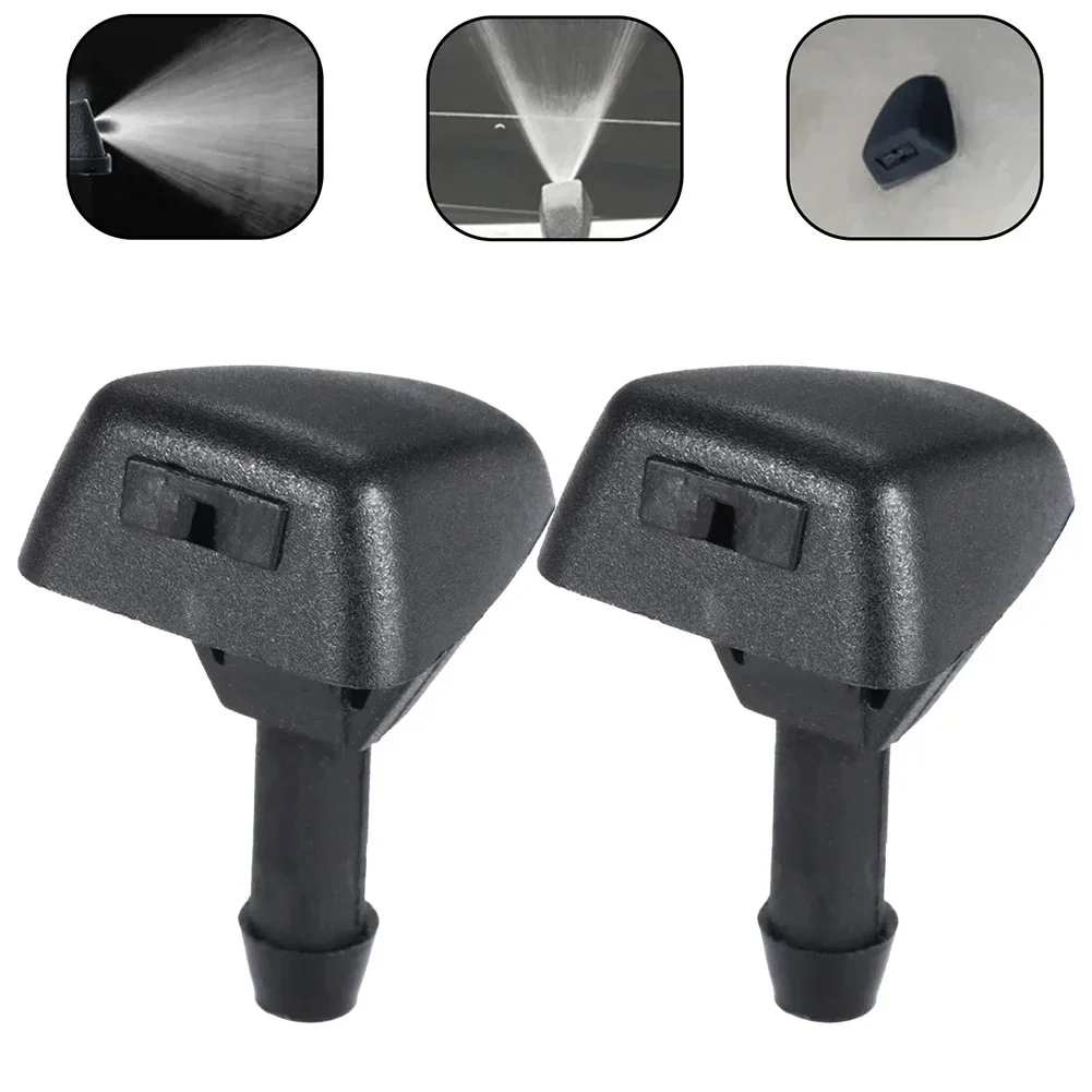 Сопло стеклоочистителя автозапчастей 12В 30655605 ABS черный пылезащитный сменный