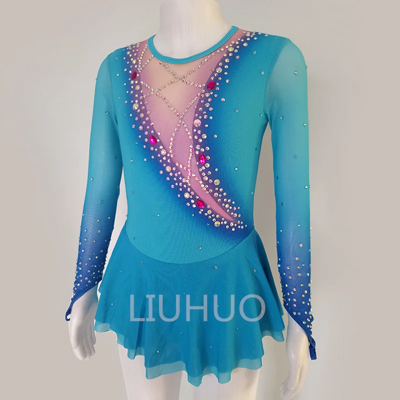 Фигурка LIUHUO искусственная одежда для катания на коньках юбка детей и взрослых