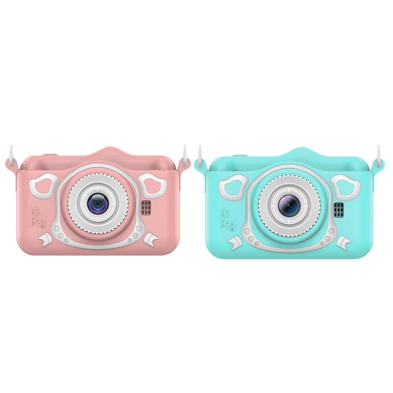 

A16 Children's Digital Camera, Cartoon Digital Camera Mini Cartoon 3.5Inch 1080P Screen Camera For Children's