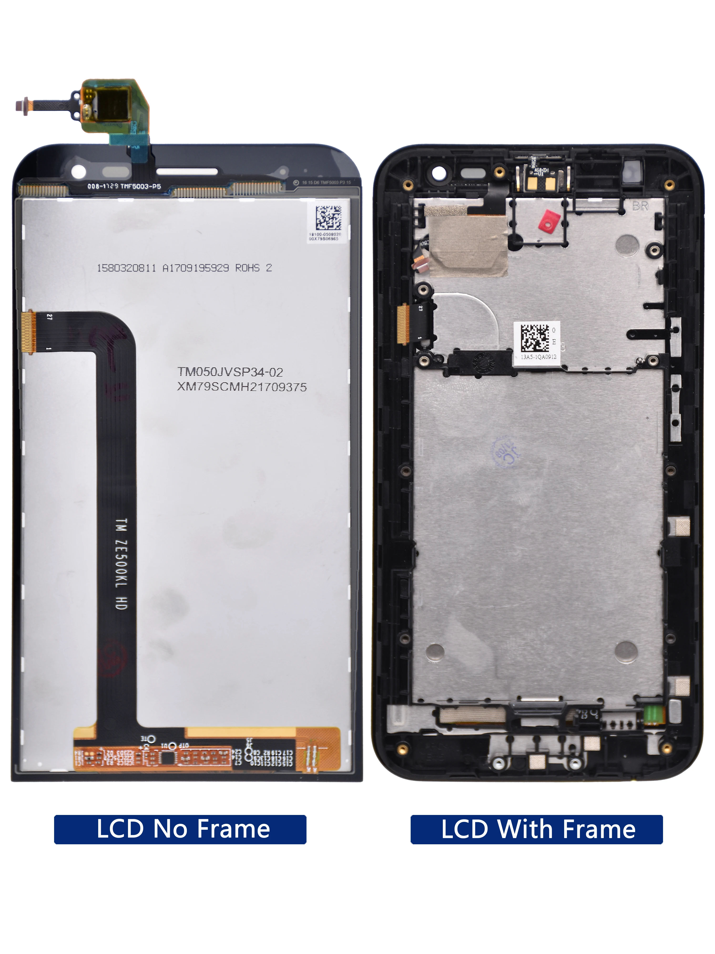 Оригинальный ЖК-дисплей 5 0 ''для ASUS Zenfone 2 Laser ZE500KL Z00ED сенсорный экран с