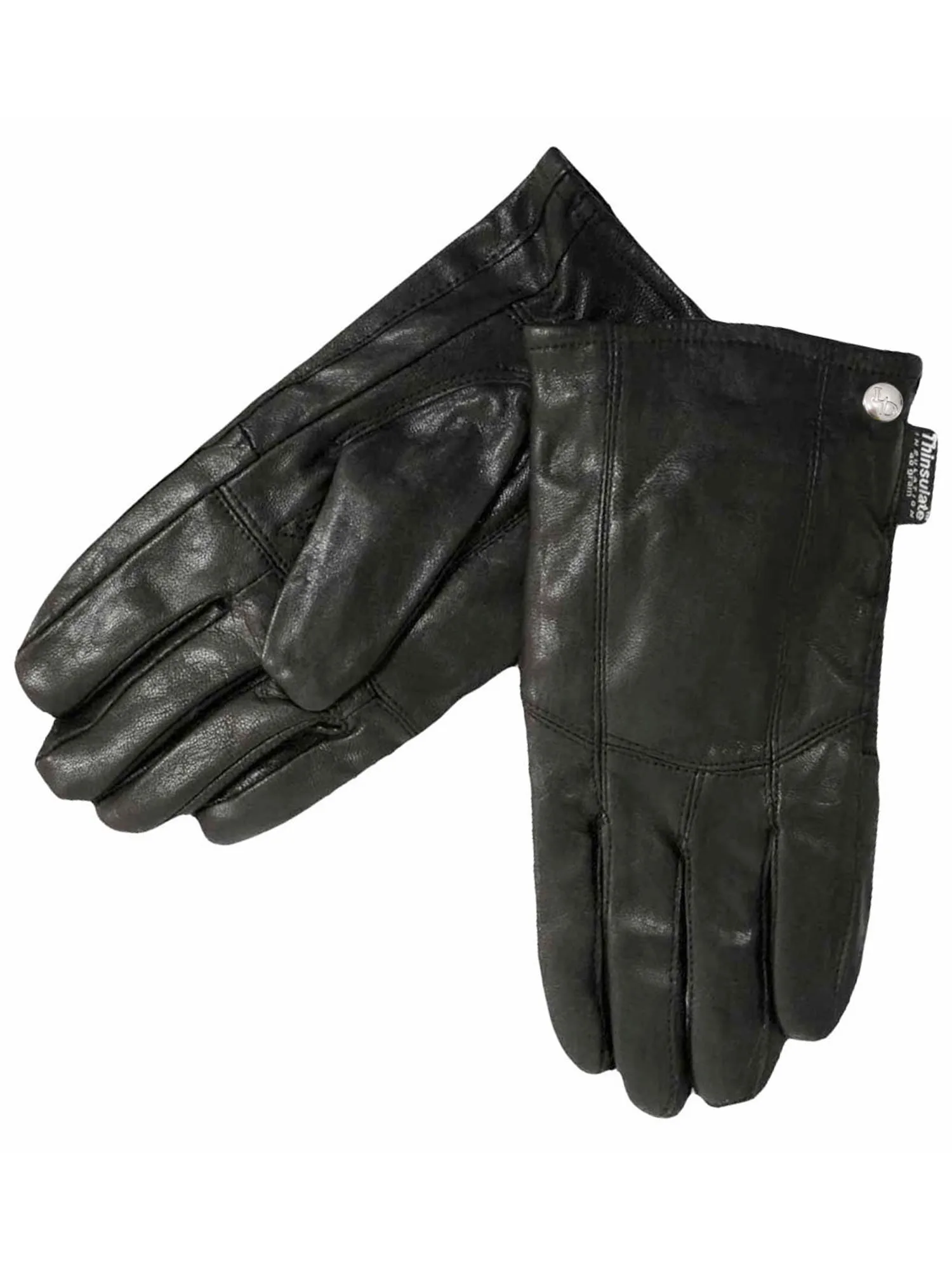 

Gloves Men's Soft Black Leather 3M Thinsulate Winter Gloves Size Medium