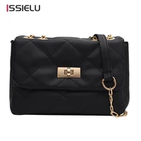 trend chic women crossbody bags fashion messenger bag lingge girl flap handbag simple classic shoulder bag phone female handbags