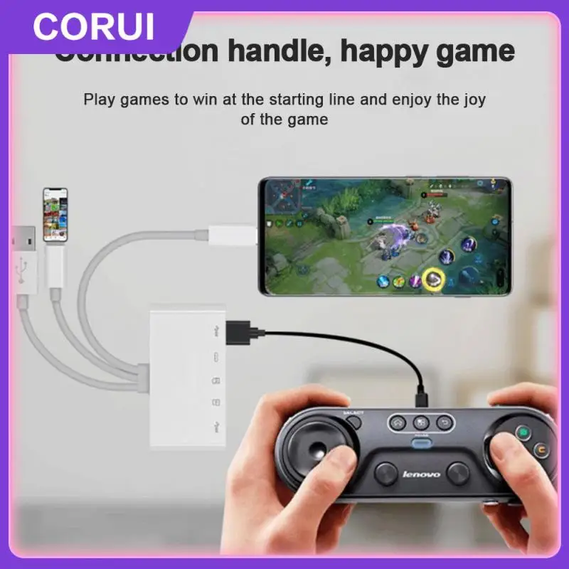 

2023 Type-c Docking Station Usb Multiport Hub Portable Usb-c Hub With Sd / Tf Card Reader Multi-function Computer Accessories