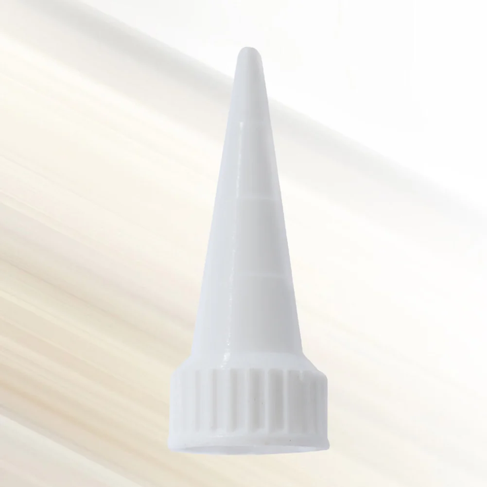 

20 Pcs Applicator Glue Bottle Hat Part Snip Tip Injector Glue Bottle Caps Plastic Head