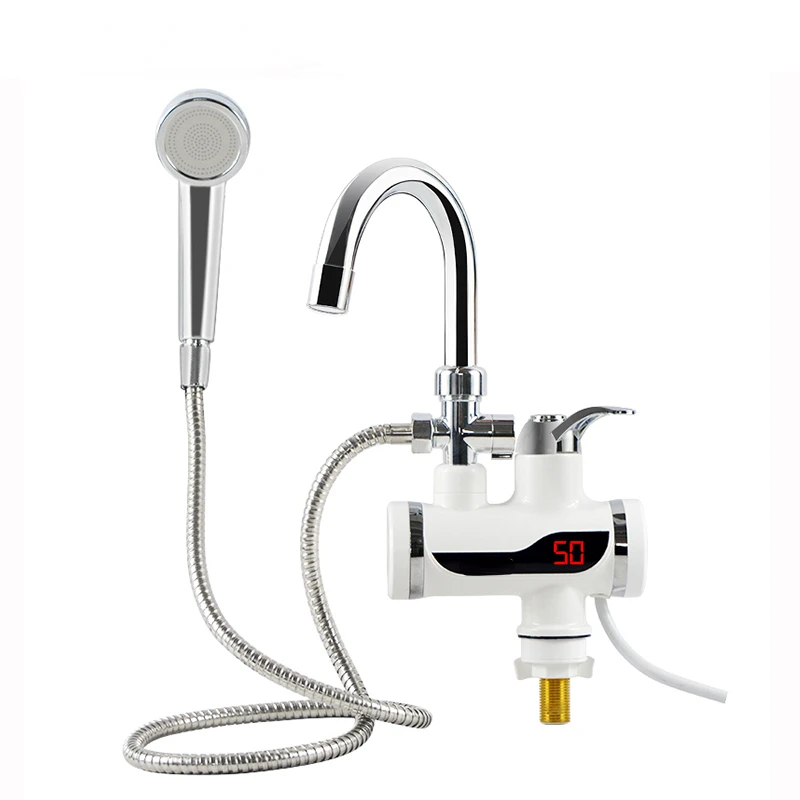 Shower Water Heater Instant Hot Water Faucet Kitchen  Tap Water Heating Instantaneous Heater