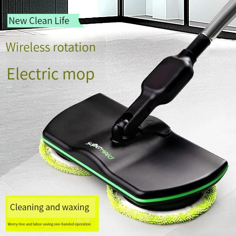 ECHOME Wireless Electric Mopping Machine 360&deg;Rotary Mop Han