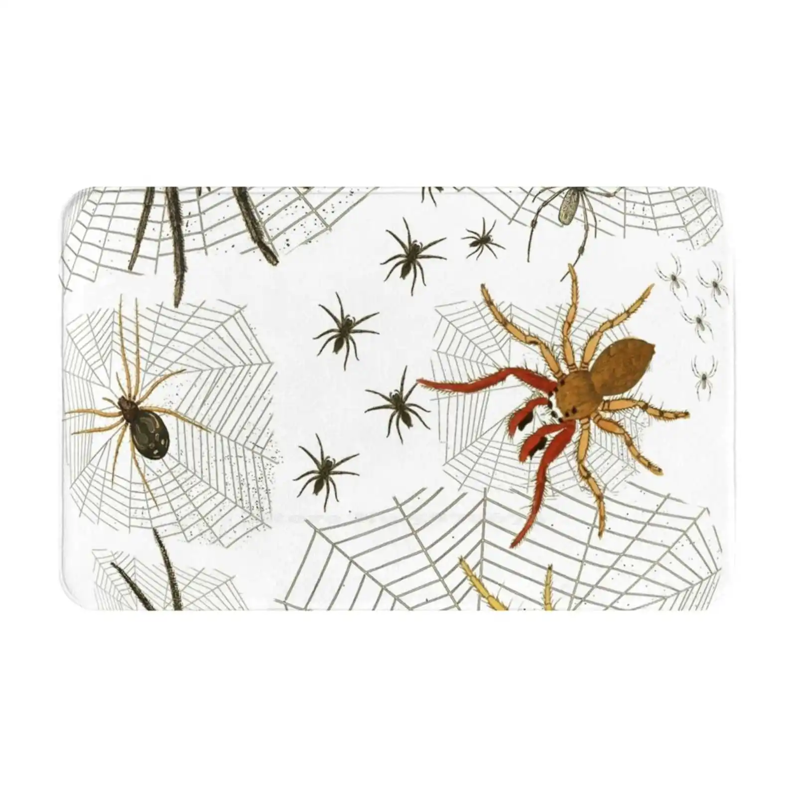 Я люблю пауков! Мягкий коврик для автомобиля домашний ковер дверной пауки и