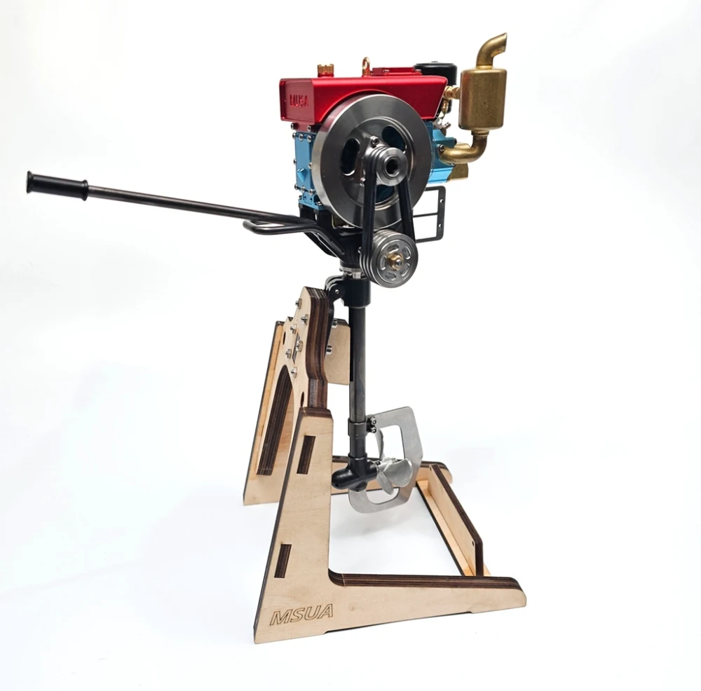 Модель одноцилиндрового дизельного двигателя MUSA 2.2CC с металлическим подвесным