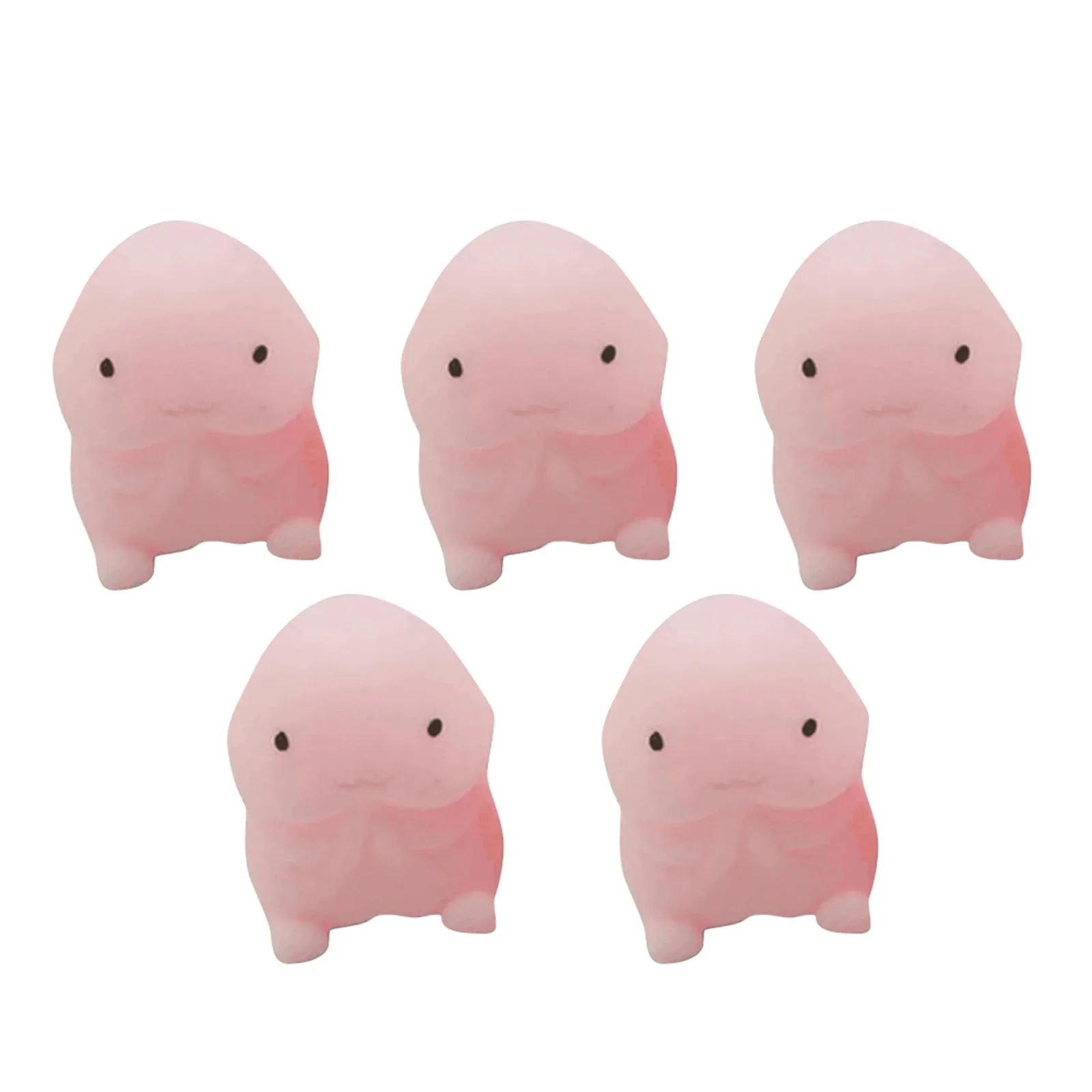 

5pcs Funny Penis Shape Slow Rebound Pu Decompression Toy Slow Rising Toys Stress Relief Relax Pressure Toys Interesting Gifts