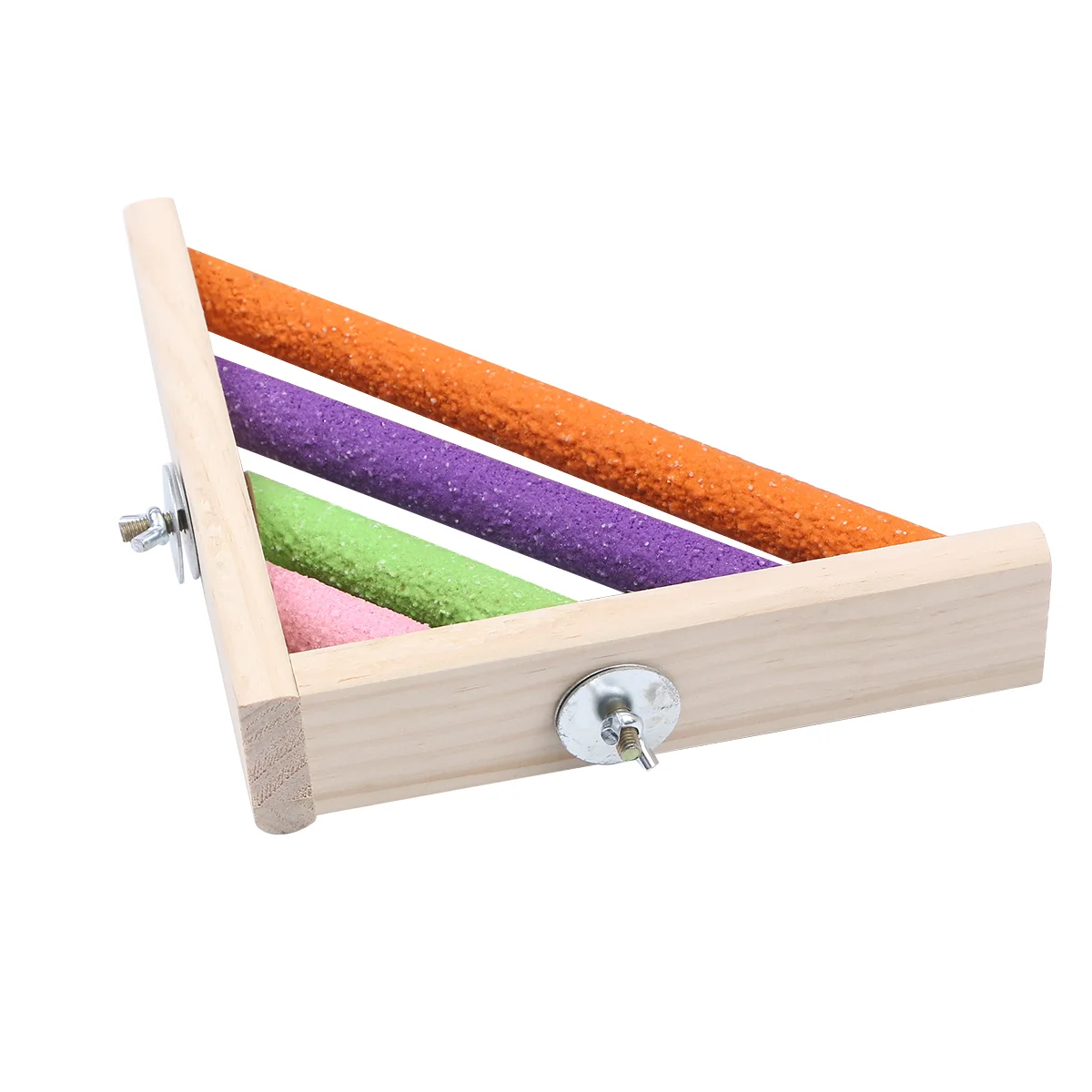 

1pc Stand Creative Square Standing Swing Activity Stand Rack Jumping for Bird