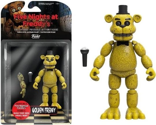 Продажа Фигурка героя FNAF из игры «поломка безопасности», подвижная игровая игрушка-модель шаровара пять ночей, медведь Фредди фазбер, полуночная