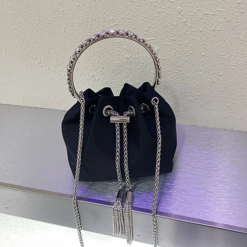 

2022 new hand inlaid diamond Sequin shiny diamond handbag luxury designer handbag fashion handbag