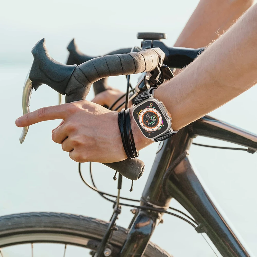 Trail Loop For apple watch band 49mm 44mm 45mm 40mm 41mm 42mm 38 45 49 mm correa bracelet iWatch Ultra series 8 7 6 5 3 se strap