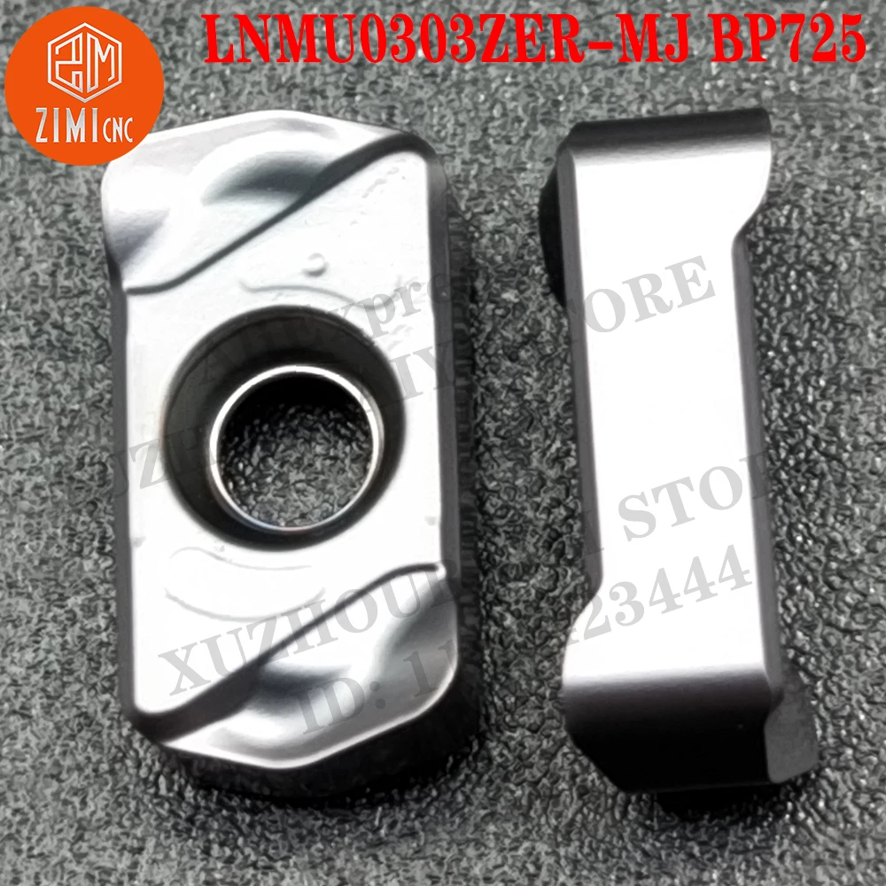 

LNMU0303ZER-MJ BP725 Fast Feed Milling Insert Tools Carbide Insert Blade Cutter Lathe Metal mechanical Indexable Turning Tools