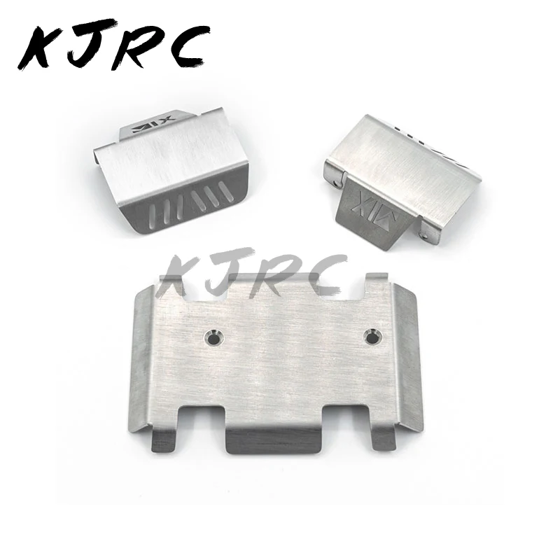 KJRC 1 комплект металлическая защитная пластина броня шасси подходит для 1/10 RC