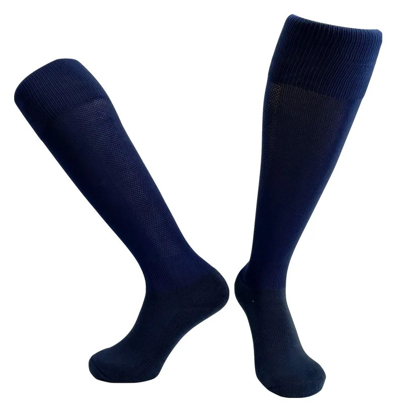 Adult Children's Game Training Nylon Football Socks Mesh Breathable, Smooth, and Sweat-absorbing Lengthened Football Socks