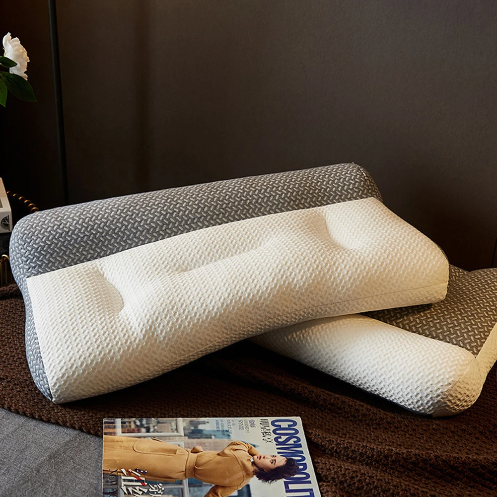 

Подушка из соевого волокна с защитой от сцепления, подушка для сна и поддержки шеи, инструмент для сна, многофункциональные подушки для сна