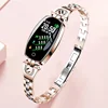 H8 Fashion Women Smart Bracelet Watch Heart Rate Fitness Tracke H8 Pro H8pro Wristband Diamond Smartwatch IP67 Waterproof Sale 1