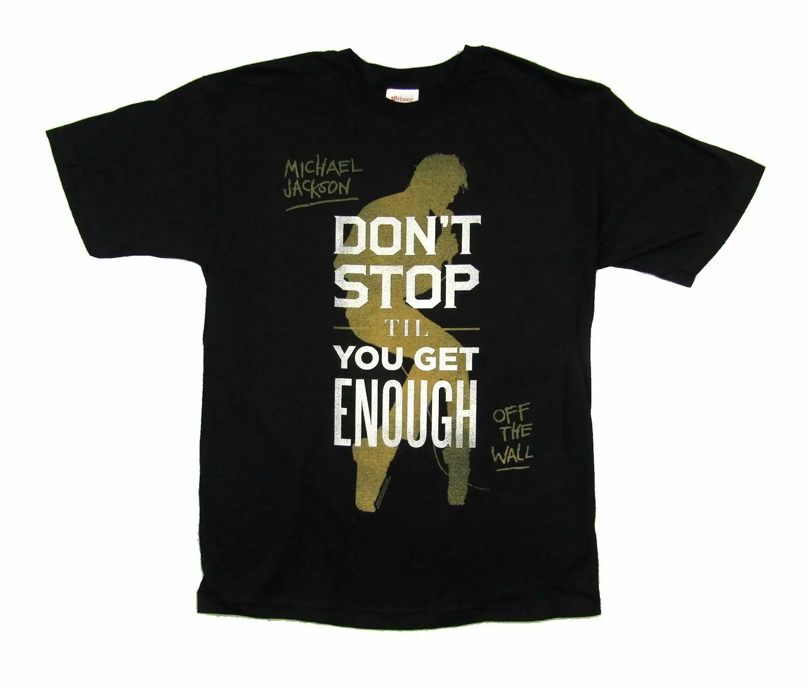 

Michael Jackson Don't Stop Off The Wall Black T Shirt New Merch