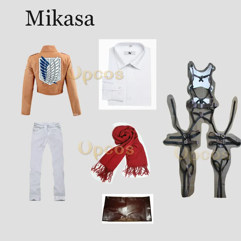 Косплей-костюм атака на Титанов для женщин костюмы Хэллоуин полный комплект