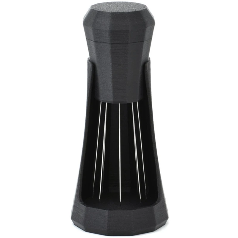 

Металлический инструмент WDT 12X0,4 мм 304 иглы из нержавеющей стали установленная металлическая ручка черная для мешалки