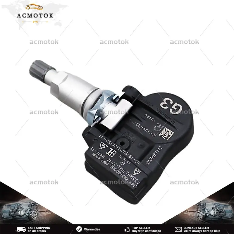 Система контроля давления в шинах TPMS датчик 433 МГц для 2019-2024 Mazda 3 (BP) Mazda B-hatxev Mazda CX-30 BDEL37140