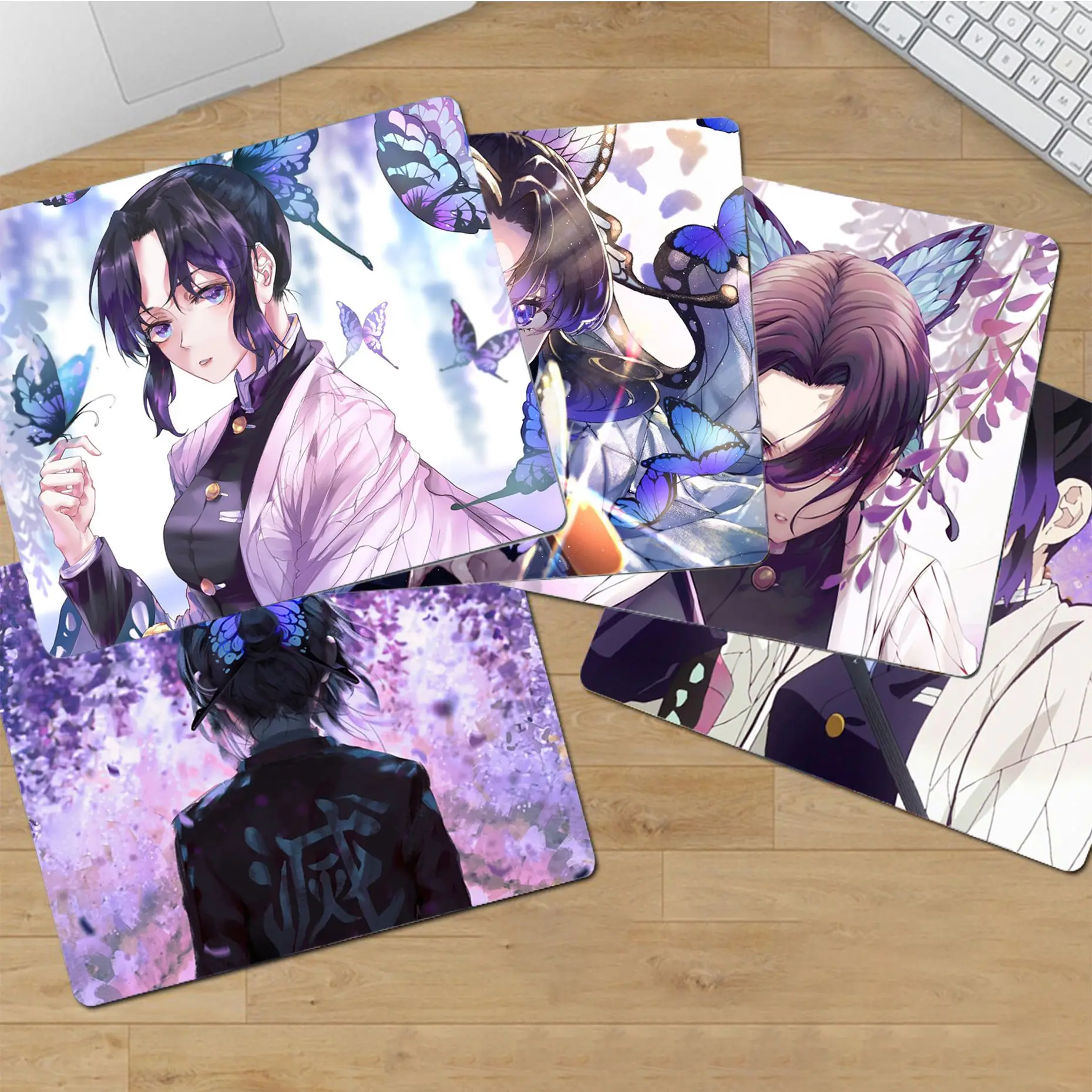 

Shinobu Kochou Demon Slayer Speed Version Game Computer Keyboard Office Table Mat Cheapest Cup Mats Padmouse Desk Play Mats