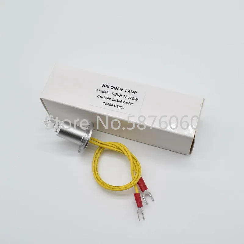 Лампа биохимического анализатора DIRUI 12 В 20 Вт CS-T240 CS300 CS400 CS600 CS800