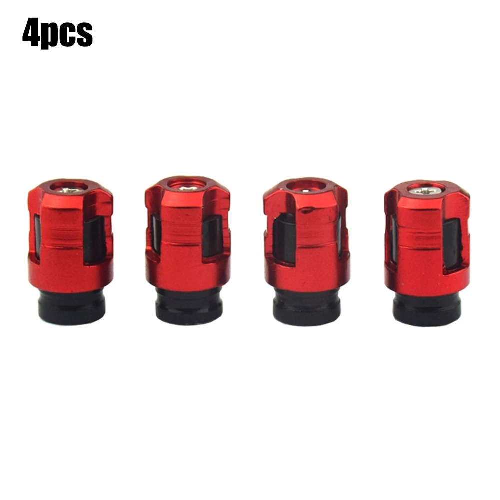 

4Pcs Aluminum Alloy Car Tire Stem Valve Caps Tyre Wheel Rim Air Valve Cover Air Dust For Cars Trucks Bicycles Motorcycles