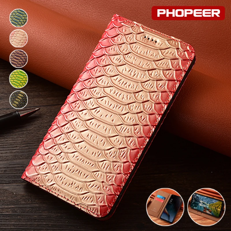 

Luxury Genuine Leather Case For Infinix Note 7 8 8i 10 11 11i 11s 12 G96 12i Pro NFC VIP Cowhide Flip Crocodile Scale Cover Fund