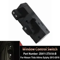 Car Accessories 25411-3TA1A-B LED New Master Power Window Switch Control Button For Nissan Tiida Altima Sylphy With Light