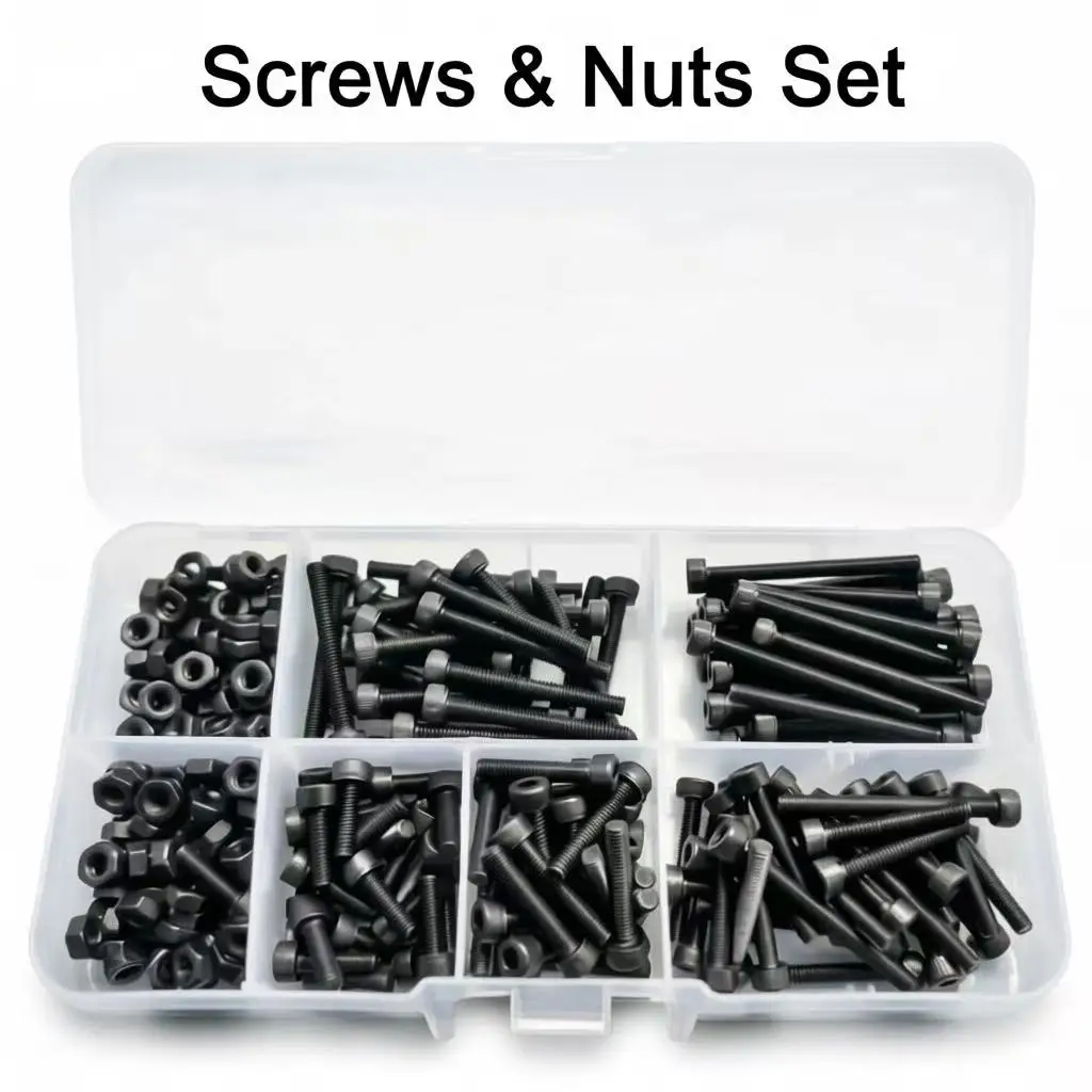 

Набор болтов и гаек PROZON M3 из легированной стали 150 шт.