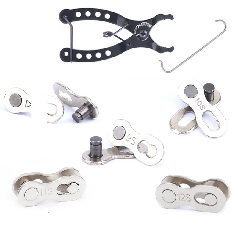

Bicycle Chain Mini Mountain Bike Chain Quick Link Bike Gauge Tool Calipers Measure Screw Chain Hook Cycling Accessories