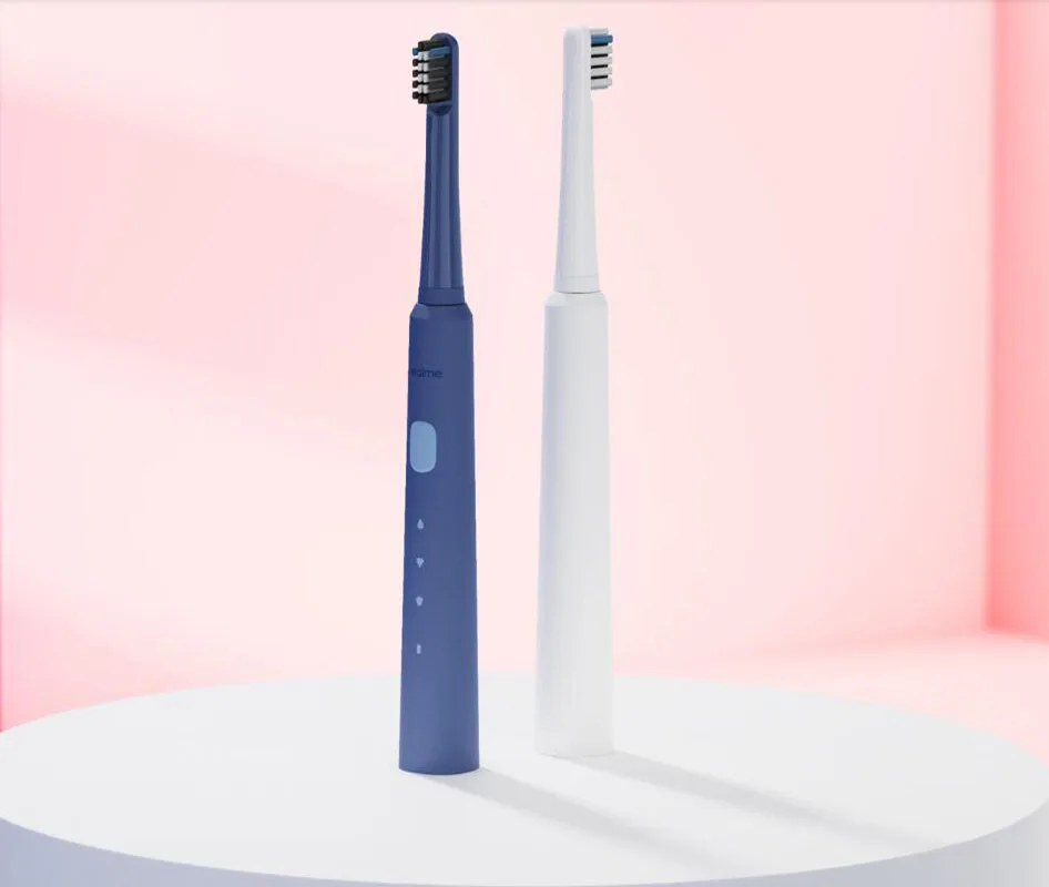 

Электрическая зубная щетка DuPont Realme N1 с мягкими волосами, антибактериальный автоматический высокочастотный Вибрационный двигатель, длител...