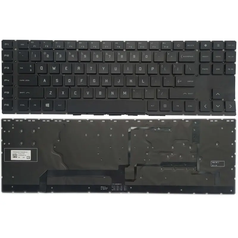 Новая английская американская клавиатура для HP OMEN 8Plus 17-CK 17-CK1001TX Plus 17-CK0059TX 9Plus 17-CM