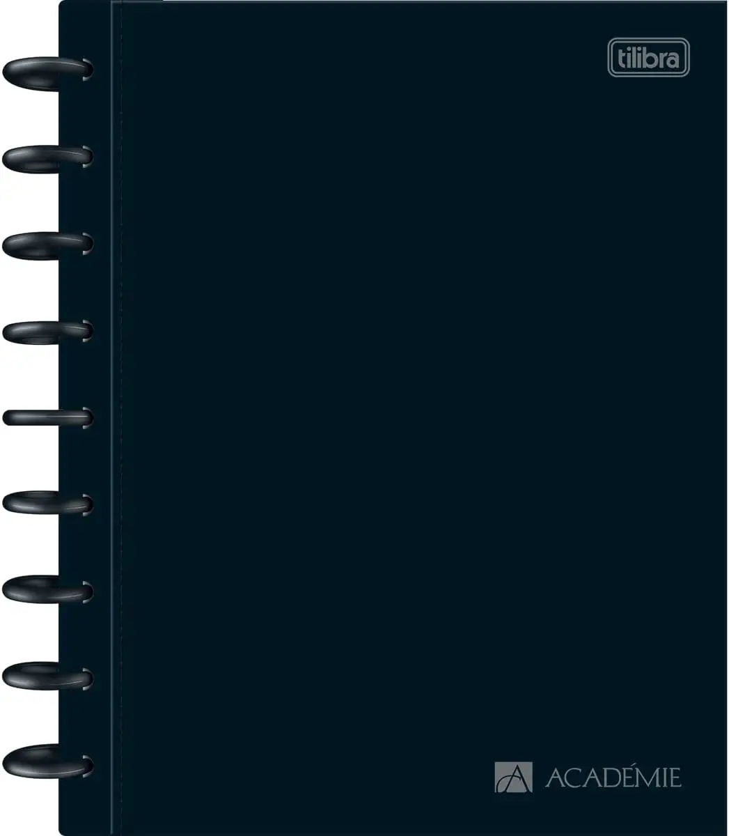 

Caderno Tilidisco Capa Dura Colegial 1 Matéria Académie 80 Folhas -