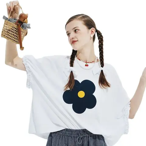 Женская футболка imakokoni  полиэстер/хлопок