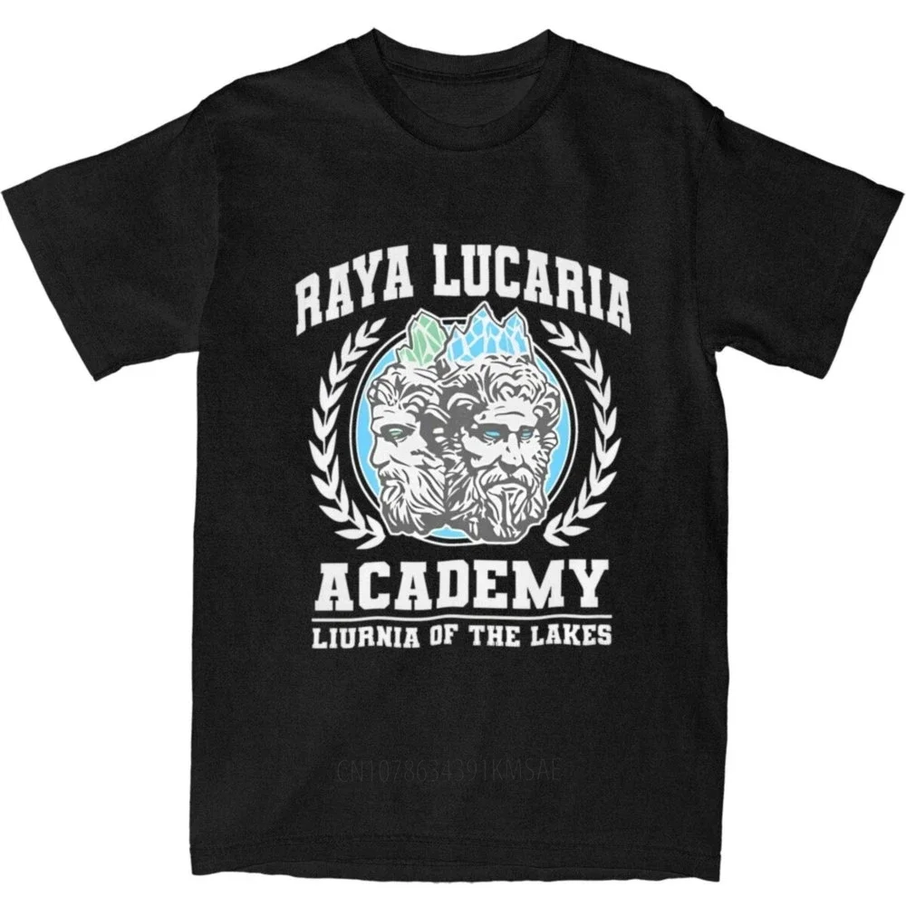 Eldened Ringed Raya Lucaria Academy школьные футболки с графическим принтом для мужчин и женщин