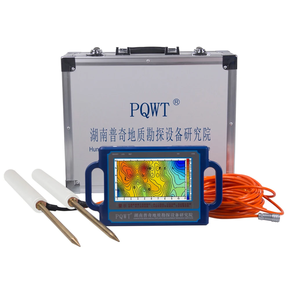 

Deep borehole water detection machine 500m groundwater finder PQWT S500 ground water detector