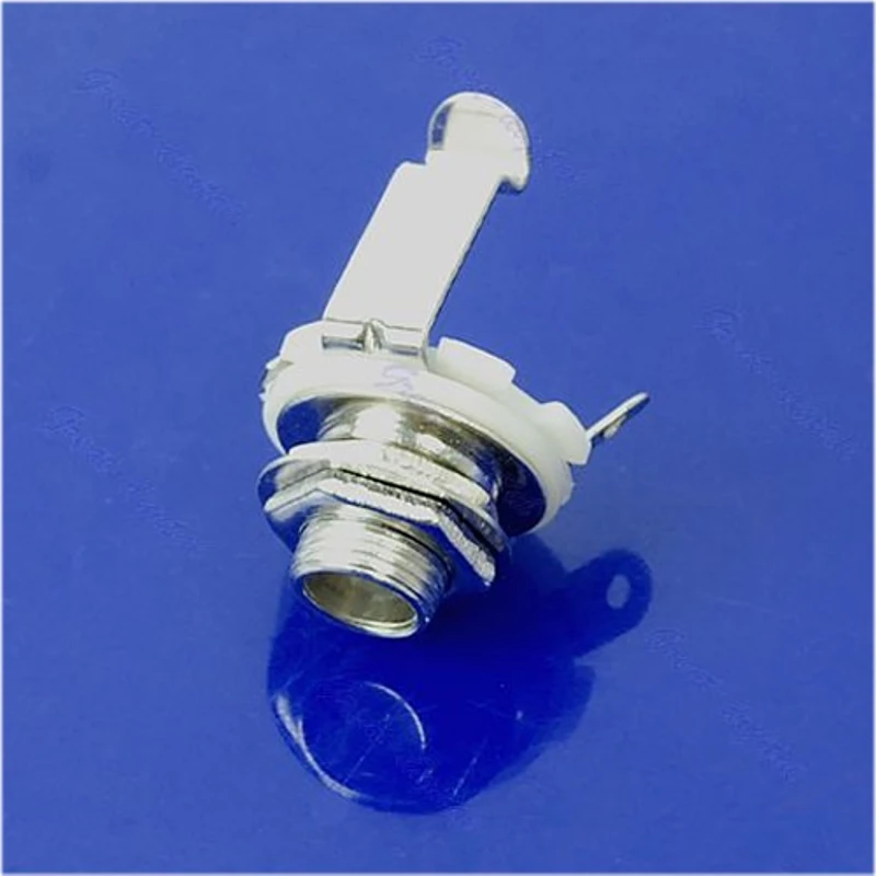 

New Selling1/4" Mono Female Input Plug Socket For Electric Guitar Bass 448D