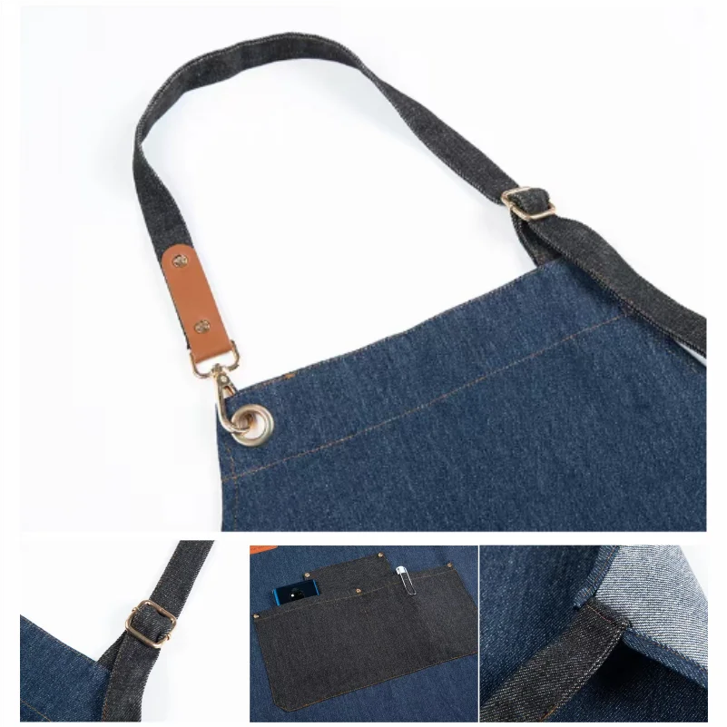 Индивидуальный фартук для официанта в ресторане кухонные фартуки повара уборка